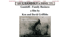 Desktop Screenshot of gandolfi-film.co.uk